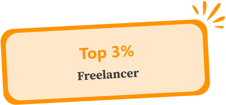 Top 3% Freelancer